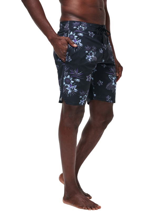 Shop Travismathew Tiki Time Board Shorts In Black