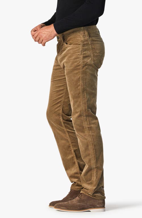 Shop 34 Heritage Charisma Relaxed Fit Stretch Corduroy Pants In Tobacco Cord