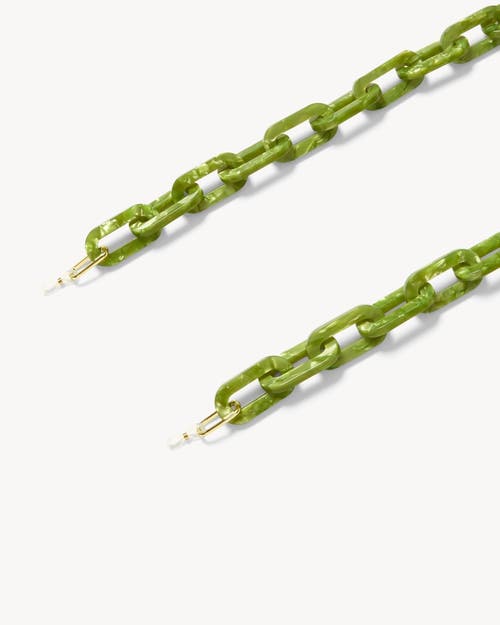 Machete Chunky Sunglass Chain In Pistachio