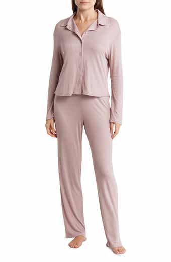 NORDSTROM RACK Tranquility Long Sleeve Shirt & Pants Two-Piece Pajama Set