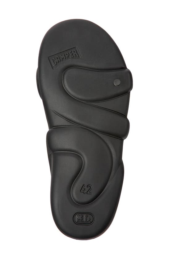 Camper Kobarah Flat Open-toe Sandals In Black