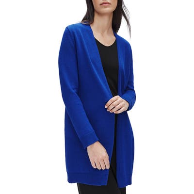 Eileen Fisher Long Cardigan, Blue