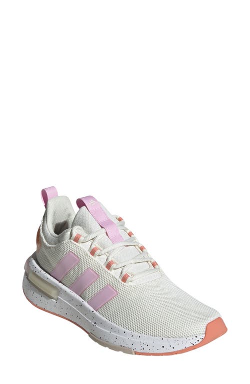 Adidas Originals Adidas Racer Tr23 Running Sneaker In White/orchid/beige