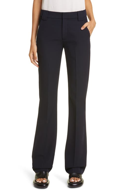 A. L.C. Chelsea High Waist Wide Leg Pants in Midnight at Nordstrom, Size 14