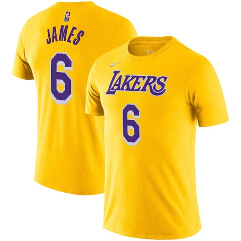 Unisex Nike LeBron James Gold Los Angeles Lakers 2022/23