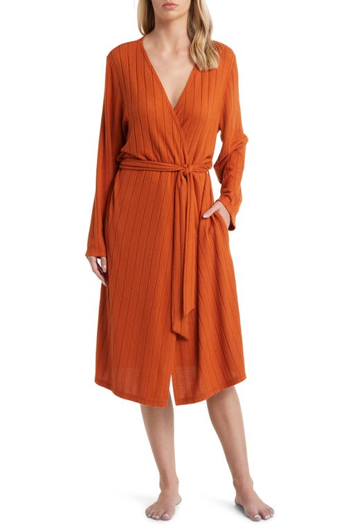 BP. Rib Robe Rust Texan at Nordstrom,