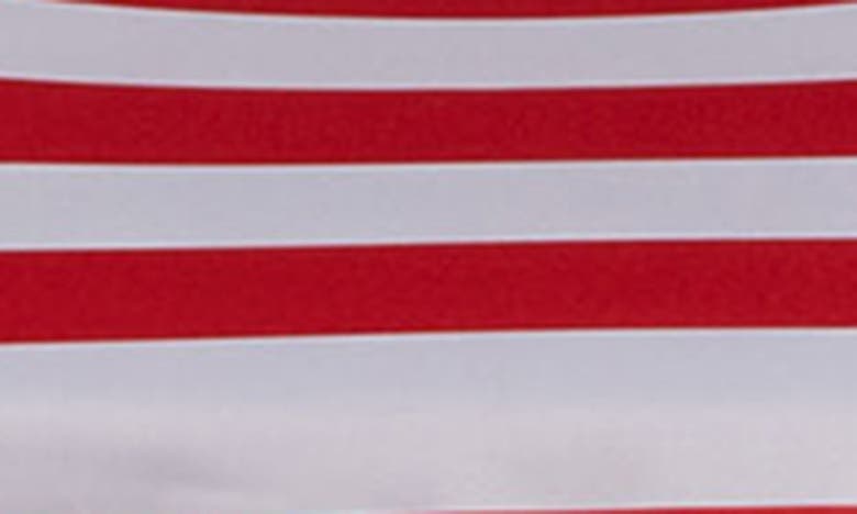 PICNIC TIME PICNIC TIME RED CABANA STRIPE PORTABLE BEACH UMBRELLA