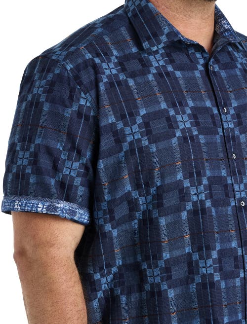 Robert Graham Aizome Sport Short In Navy