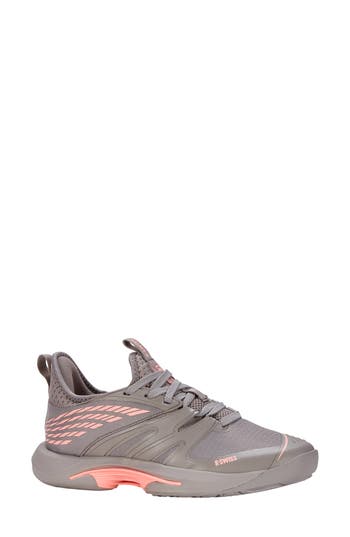 Shop K-swiss Speedtrac Sneaker In Grey/peach