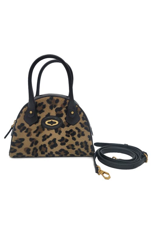 Shop Oryany Bestie Leather Tote In Leopard