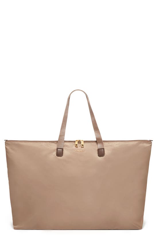 Tumi Voyageur Just In Case® Packable Nylon Tote In Fossil