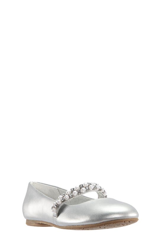 Nina Kids' 'nataly' Slip-on In Silver
