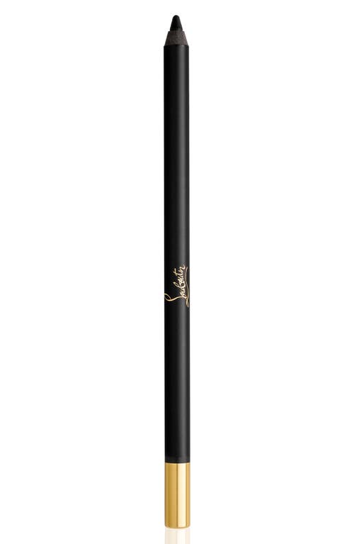 Christian Louboutin Les Yeux Noirs Oeil Velours Eye Pencil in Khol at Nordstrom