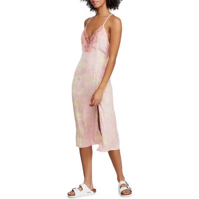 Free People Chasing Shadows Slipdress, Pink