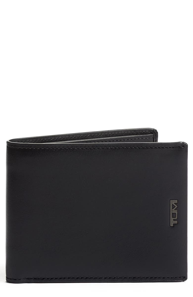 Tumi Wallet Global Leather Wallet, Main, color, 