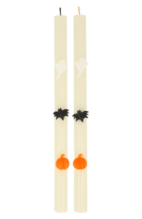 Shop Meri Meri Halloween Candlesticks In White