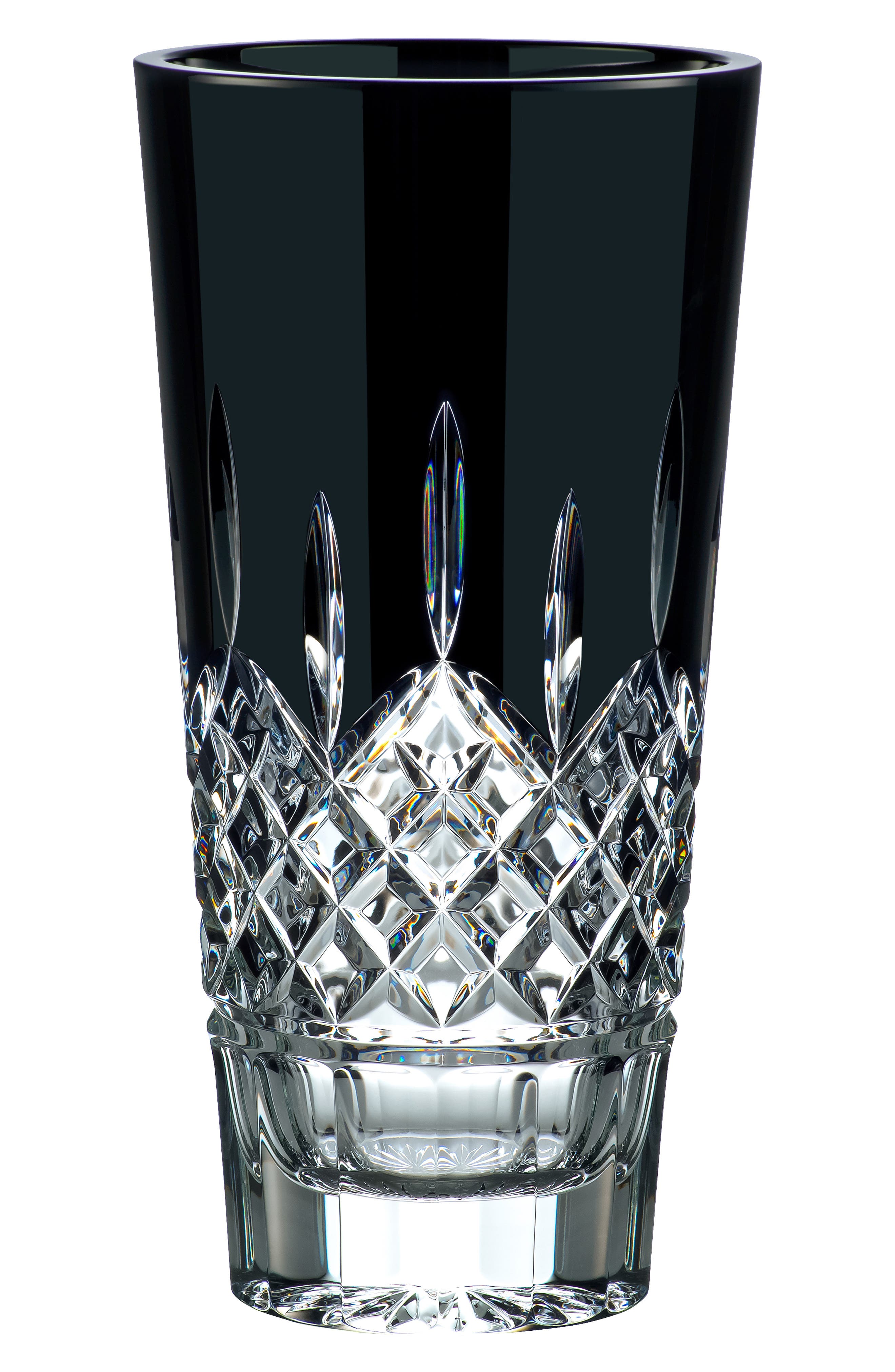 Waterford Lismore Black Crystal Vase Nordstrom