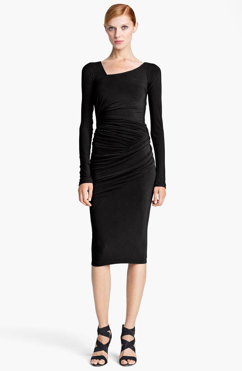 Donna Karan Collection Draped Jersey Dress | Nordstrom