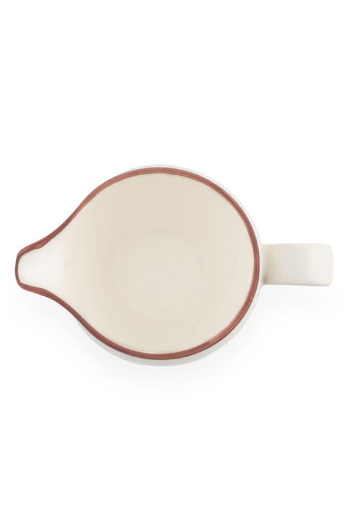 Nambe Taos Creamer Onyx In White