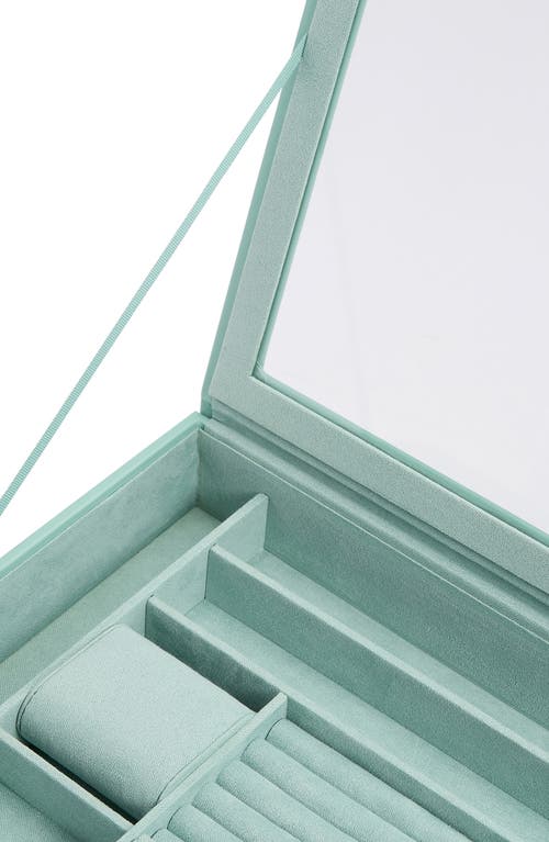 Shop Wolf Sophia Jewelry Box In Jade