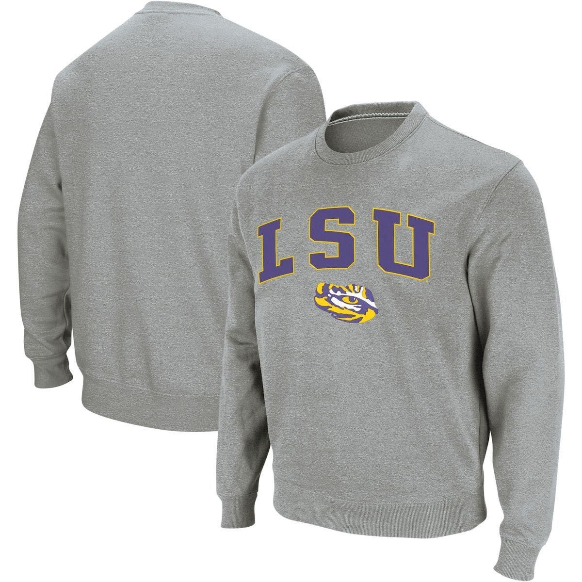 Colosseum Heather Gray LSU Tigers 