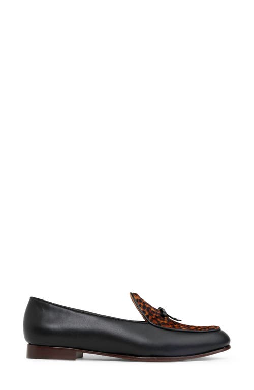 Shop Patricia Green Coco Loafer In Black/leopard