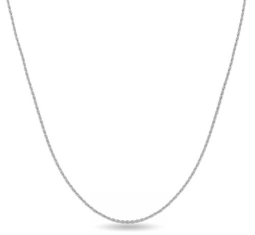 Donatello Gian Sterling Silver Thin Choker Necklace In Silver