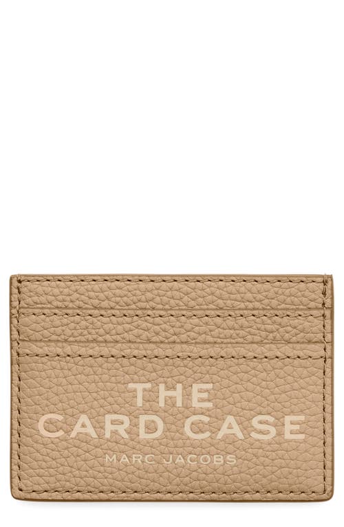 Marc Jacobs The Leather Card Case in Camel 