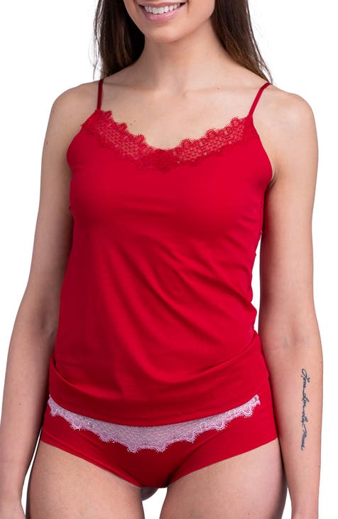 Buy Women's Camisoles Red Tops Online