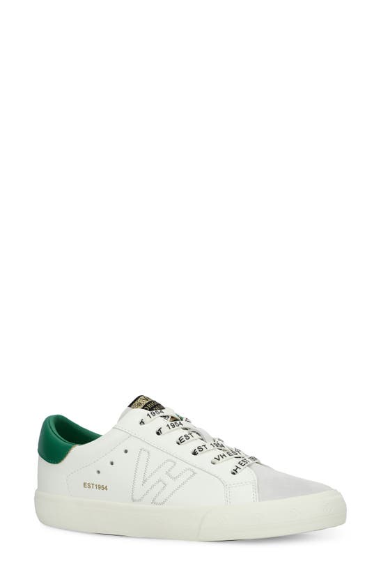 Vintage Havana Starter Sneaker In White/ Grey/ Green