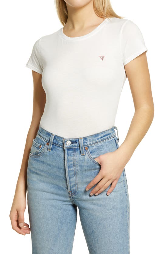 GUESS LOGO T-SHIRT,W0GI64R9I50
