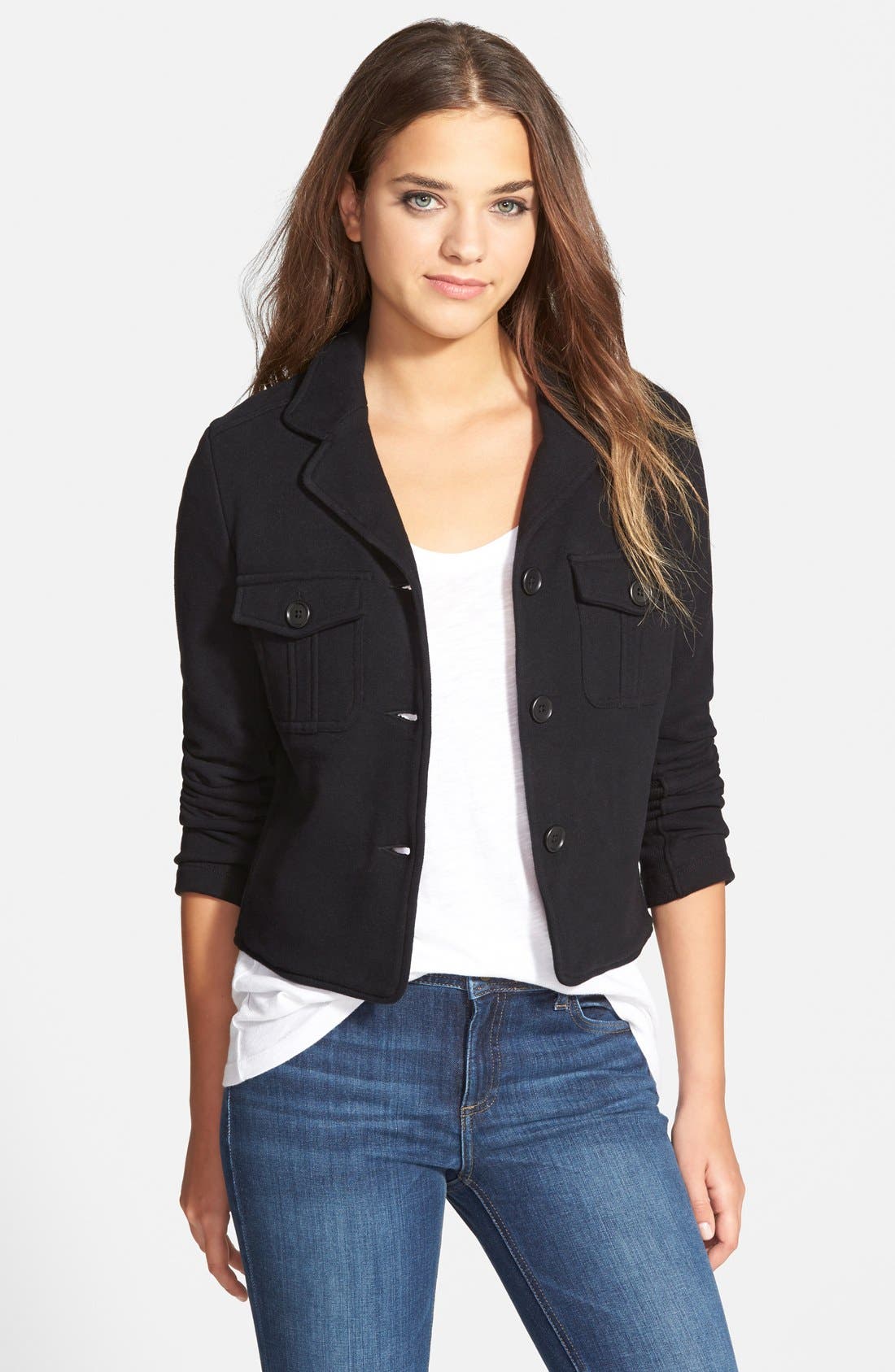 James Perse Military Fleece Jacket (Nordstrom Exclusive) Nordstrom