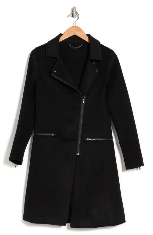 Shop Belle & Bloom Belle And Bloom Last Chance Wool Blend Coat In Black