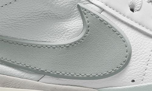 Shop Nike Blazer Phantom Mid Top Sneaker In White/pumice/white