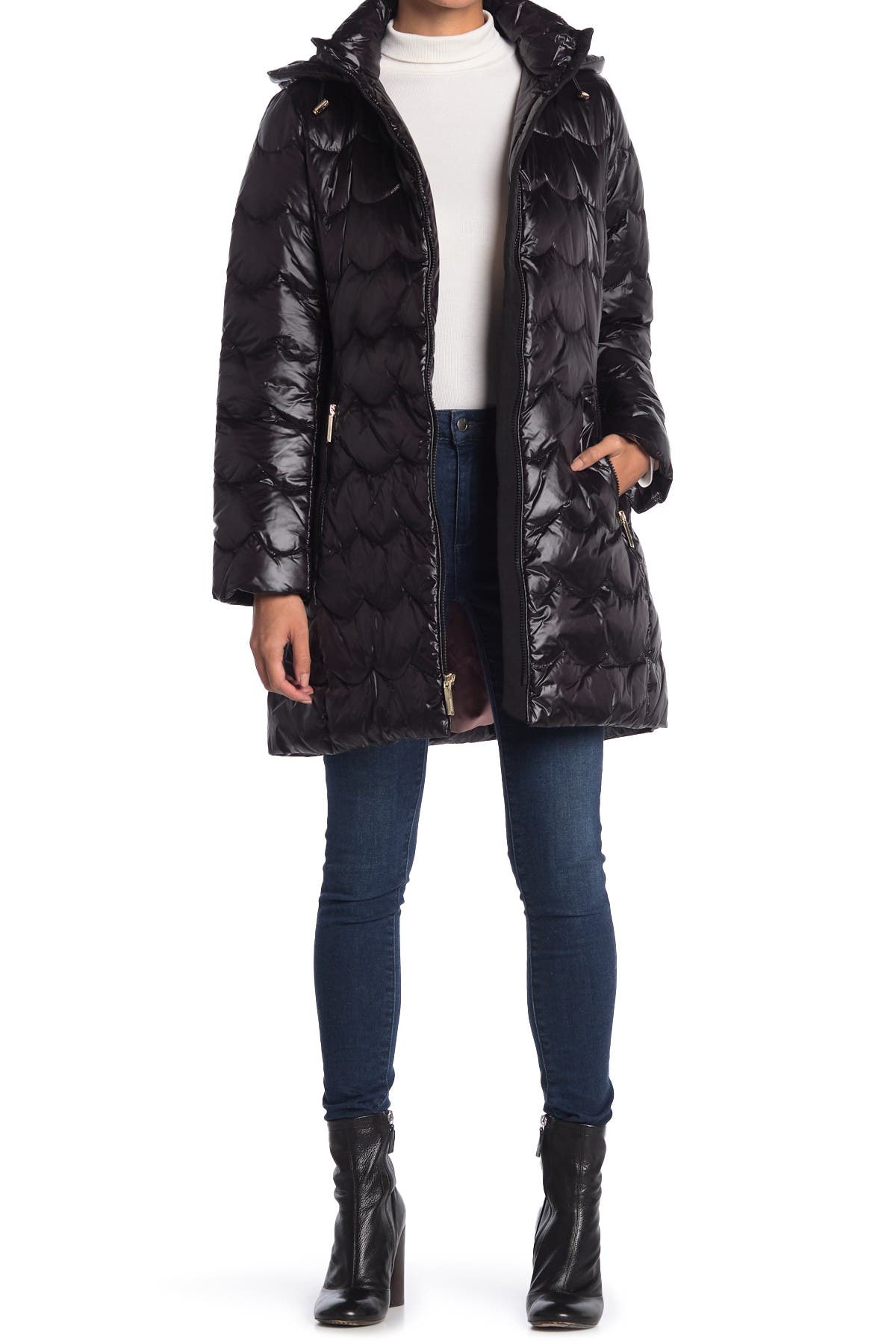 kate spade scallop coat