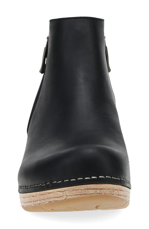 Shop Dansko Lizanne Bootie In Black