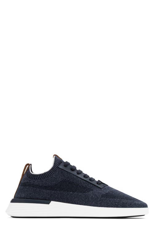 Wolf & Shepherd Men's Supremeknit Low Top Sneakers In Navy/white