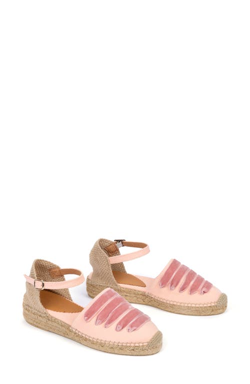 Shop Penelope Chilvers Dali Espadrille In Rose/tea Rose