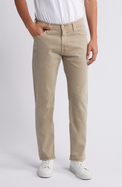 Shop Ag Everett Slim Straight Leg Jeans In 7 Years Sulfur Hazel Wood