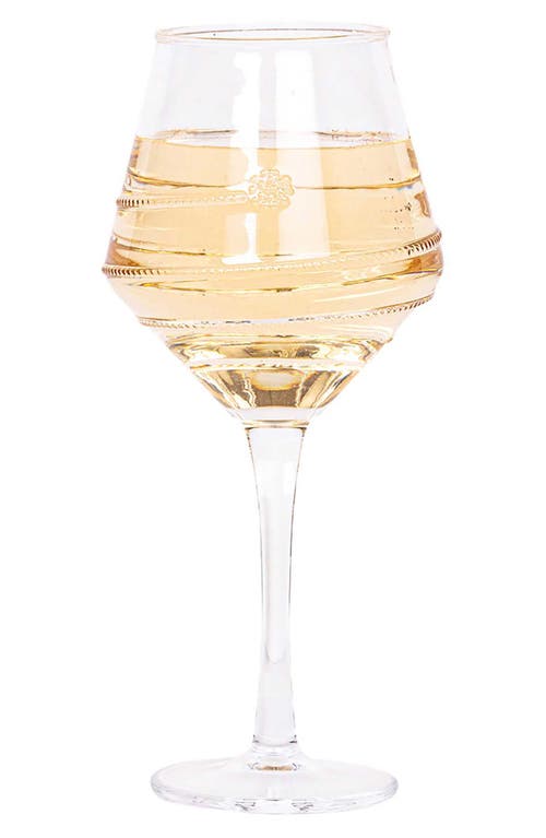 JULISKA JULISKA AMALIA ACRYLIC SET OF 4 WINE GLASSES