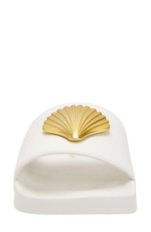 KATY PERRY KATY PERRY THE POOL SHELL SLIDE SANDAL 