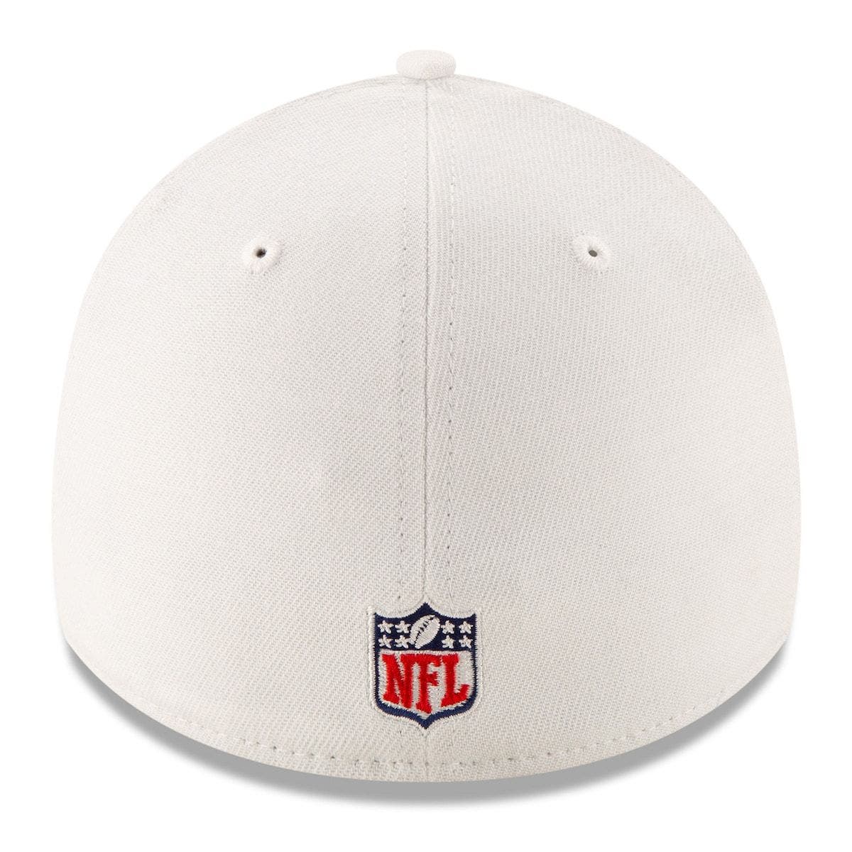 New Era 2018 Men's Oakland Raiders Sideline 39Thirty Fitted Hat On Field 