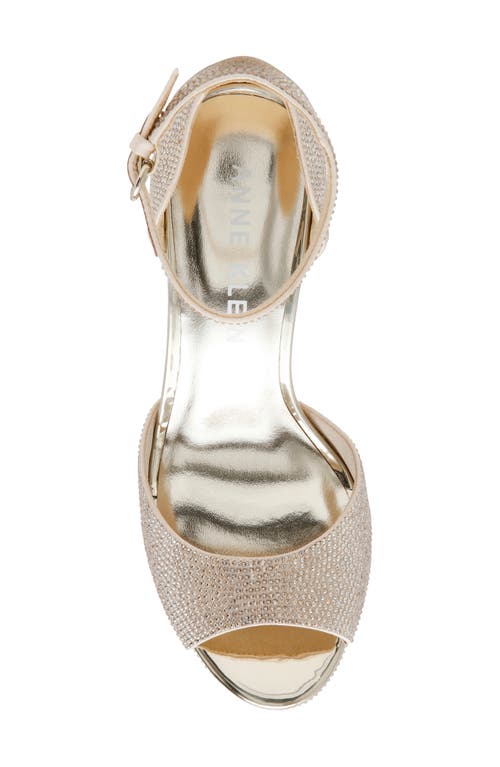 ANNE KLEIN ANNE KLEIN VISTA ANKLE STRAP PLATFORM SANDAL