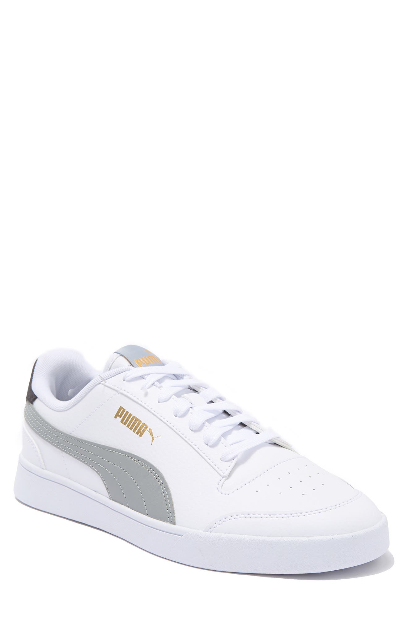 puma shuffle white