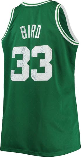 Mitchell & Ness Swingman Boston Celtics Road 1985-86 Larry Bird Jersey, Green