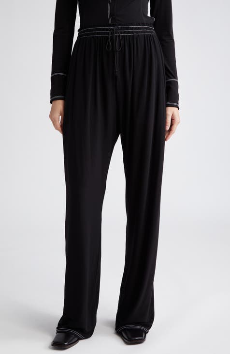 Pants Nordstrom Wide-Leg | Knit Women\'s Jersey