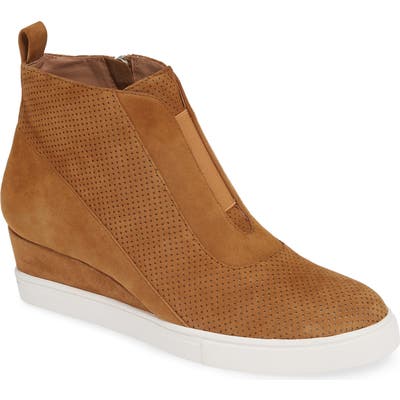Linea Paolo Anna Wedge Sneaker, Beige