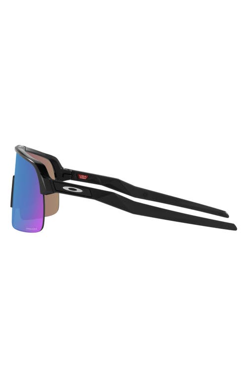 Oakley Sutro Lite Mask-frame Sunglasses In Matte Black/prizm Sapphire