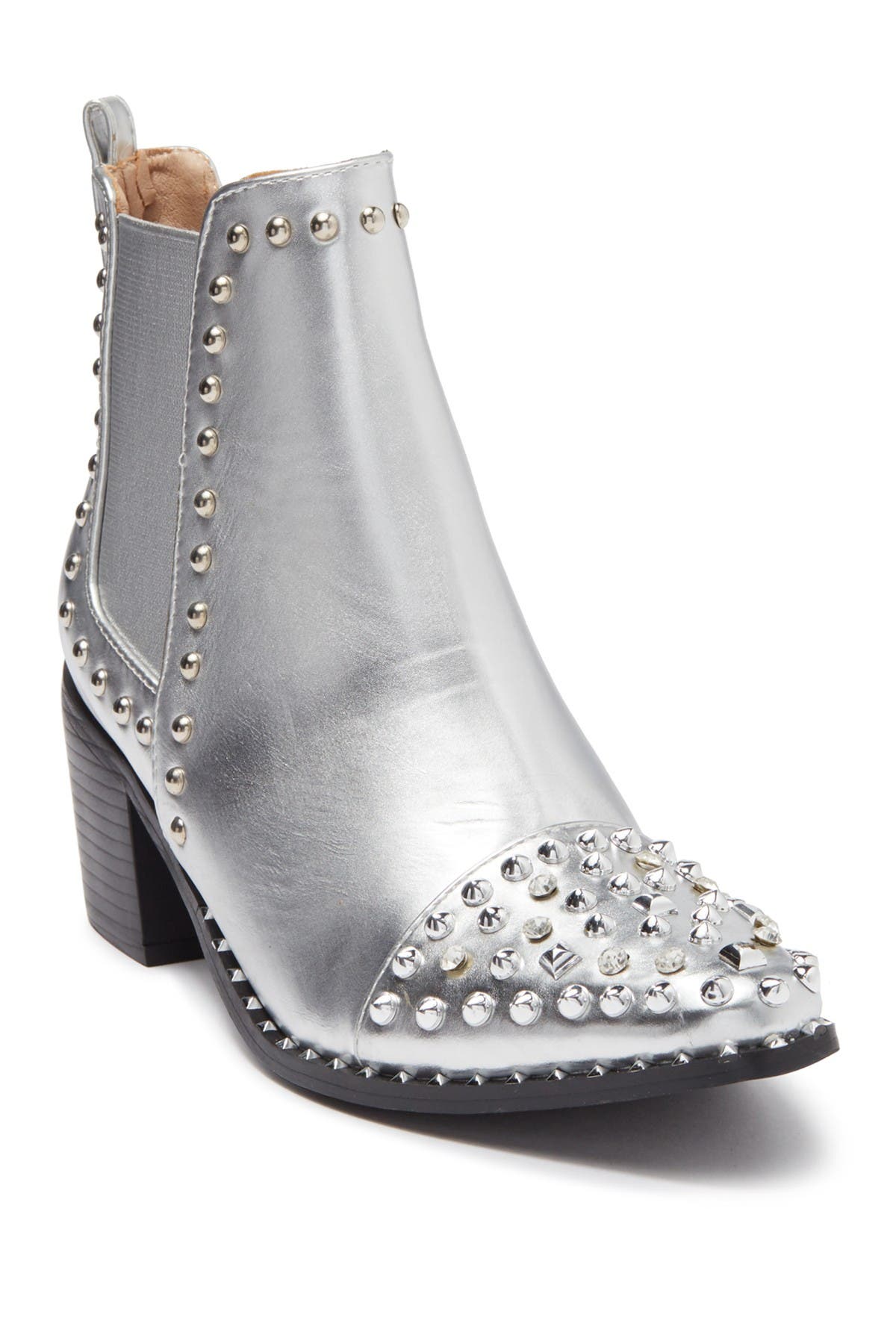 chloe studded ankle boots