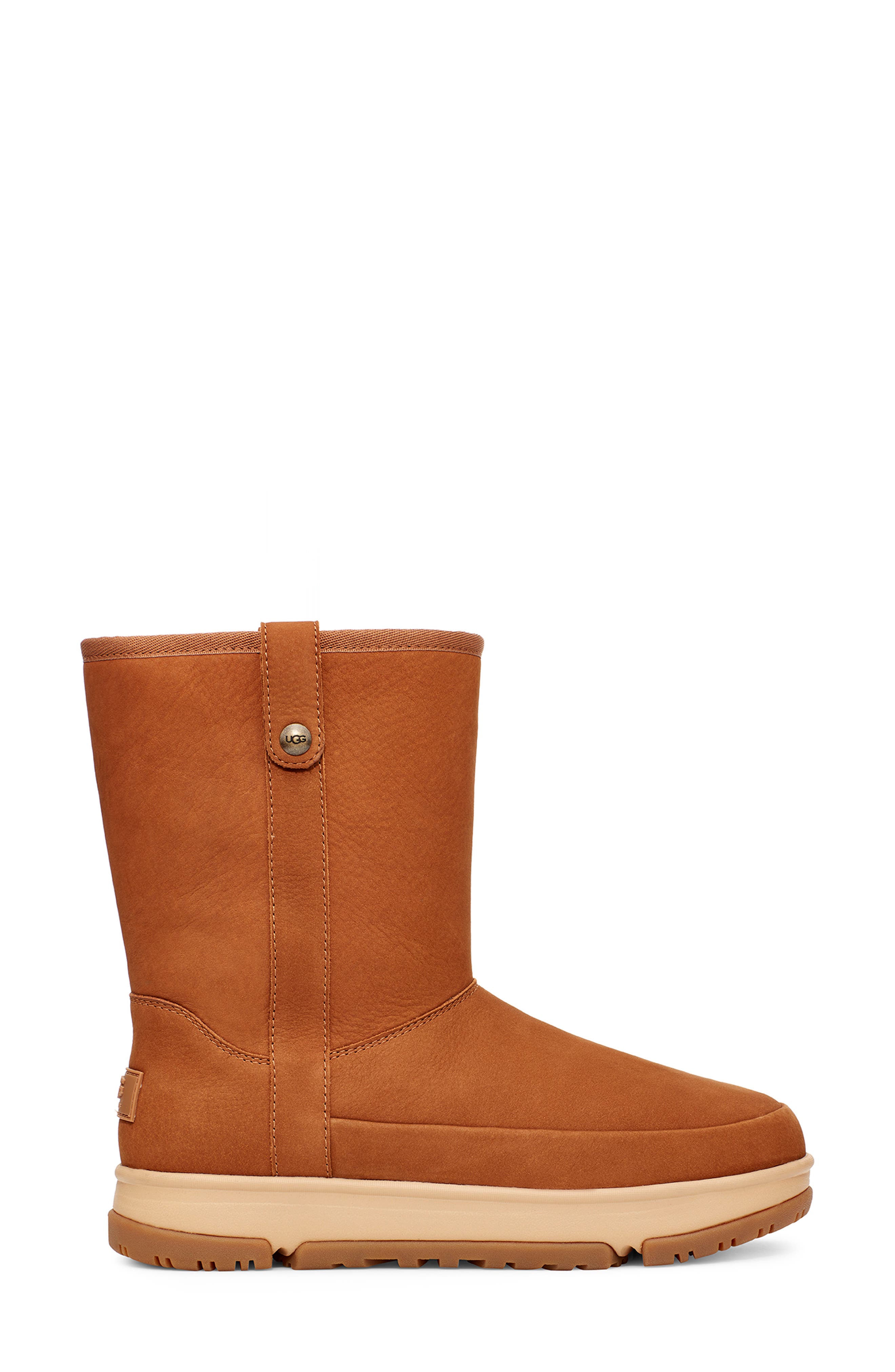 ugg classic weather waterproof leather short boots